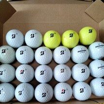 ７、ロストボール、ブリヂストンゴルフ、ＴＯＵＲ−ＢＸＳ、２３個_画像6