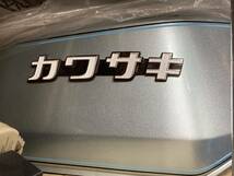 カワサキ カタカナ エンブレム ロングピッチ★W1 W3 W650 RS750 KZ1000Mk2 Z750FX Z1-R Z1 Z2 Z1000 KZ1300 旧車 ゼファー マッハⅢ H2_画像7