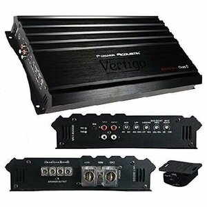 VA1-8000D Class D 1ch Max.8000W Vertigoシリーズ パワーアコースティック Power Acoustik