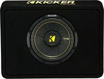 ■USA Audio■ Kicker TCWC102 (44TCWC102) 2Ω Max.600W 25cm 純正薄型BOX Comp Cシリーズ キッカー_画像2