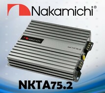 NKTA75.2 2ch パワーアンプ Max.900W NKTシリーズ ナカミチ Nakamichi_画像1