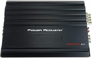 VA4-2200D AB Class 4ch Max.2200W Vertigoシリーズ パワーアコースティック Power Acoustik