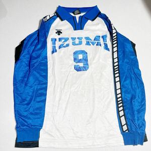 いずみ izumi 泉 バレーボール デサント DESCENTE 長袖 ユニフォーム Lサイズ