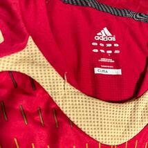 アディダス adidas adizero f50 サッカー トレーニング用 プラクティスシャツ Lサイズ_画像7