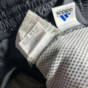 アディダス adidas 3本ライン スポーツ トレーニング用 ナイロンパンツ M〜Lサイズの画像10