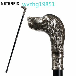 Wand Stick Dog Head Elegant