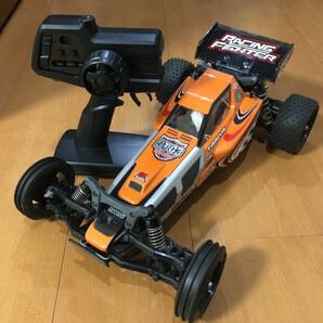 タミヤラジコン XBシリーズ 1/10RC レーシング ファイター 別売りバッテリー、チャージャー付きの画像1