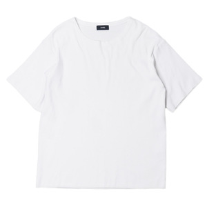 SHIPS sweater machine boat neck T-shirt [M] white bus k shirt Ships cotton 100%