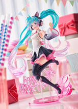 初音ミク Birthday2021　AMP フィギュア～Happy Cat ver.～ [定形外送料510円] 未開封　hatsune miku_画像6