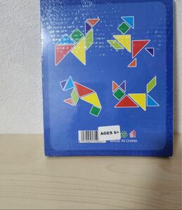 タングラムパズル 動物 パズル 知育玩具 モンテッソーリ 型はめ 脳トレ お得 幾何学 思考