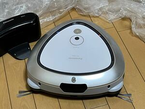  free shipping ~( operation goods beautiful goods )Panasonic Panasonic RULO Roo ro robot vacuum cleaner MC-RS800-W.. operation (X-25)