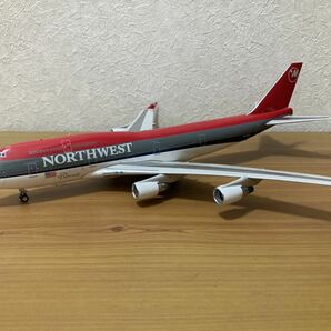 【今回のみ】 Inflight 1/200 Northwest 747-400 N671USの画像1