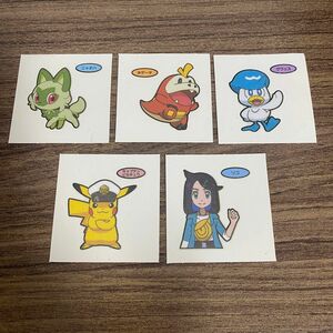 ポケモンデコキャラシール　５