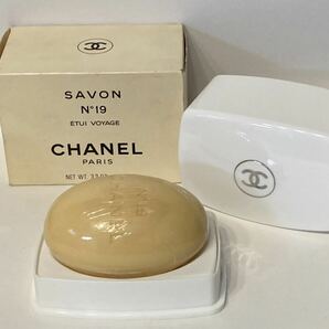 I4D104◆新古品◆ シャネル CHANEL NO19 サヴォン 石けん ソープ 95gの画像1