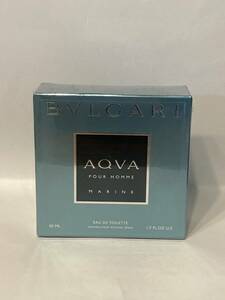 I4D129◆新古品◆ ブルガリ BVLGARI アクア プールオム マリン オードトワレ EDT 香水 50ml