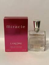 I4D338◆ ランコム LANCOME ミラク miracle オーデパルファム EDP 香水 30ml_画像1