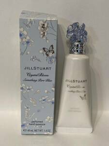 I4D423◆新古品◆ ジルスチュアート JILLSTUART クリスタルブルーム サムシングピュアブルー パフュームド ハンド エッセンス 40ml