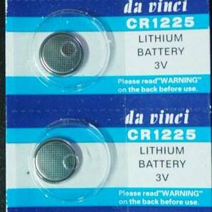 ●【即決送料無料】5個328円リチウムボタン電池 CR1225 3V ★使用推奨期間：2026年12月●の画像1