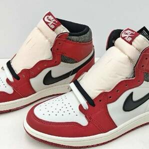 1円～【未使用品】NIKE AIR JORDAN 1 RETRO HIGH OG ナイキ エアジョーダン 1 レトロ DZ5485-612 26.5cm バーシティレッド 化粧箱付き(100)の画像8