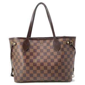 ルイヴィトン トートバッグ ネヴァーフル PM ダミエ レザー N41359 LOUIS VUITTON ネ ハンドバッグ 【安心保証】