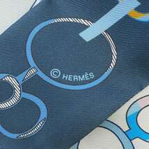 エルメス スカーフ ツイリー ドゥ レ バックル DO LE BOUCLES シルクツイル HERMES 2023年春夏_画像6