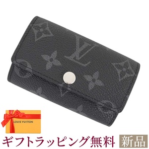  new goods Louis Vuitton key case monogram * Eclipse myurutikre6 M82603 LOUIS VUITTON black 