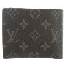 新品 ルイヴィトン 財布 モノグラム エクリプス ポルトフォイユ・マルコ NM M62545 LOUIS VUITTON メンズ 黒_画像4