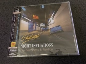 Shakatak /シャカタク『NIGHT INVITATIONS :The Best Tunes & Remixes』国内盤CD2枚組【未開封】Night Birds/ナイト・インヴィテイションズ