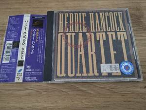 Herbie Hancock / ハービー・ハンコック『Quartet / カルテット』国内盤CD【帯・解説付き】Ron Carter/Tony Williams/Wynton Marsalis