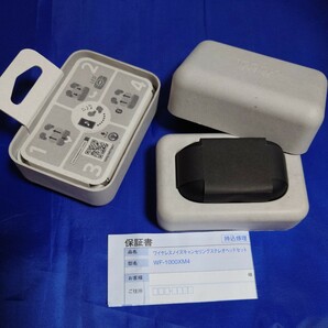 SONY ワイヤレスイヤホン ノイズキャンセリング ステレオヘッドセット WF-1000XM4新品未使用品の画像1