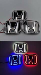 ホンダ LED エンブレム 3色