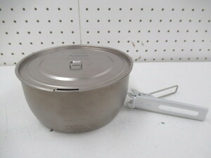 SOTO titanium pot 1100soto кухонная утварь альпинизм кухонная утварь 034442003