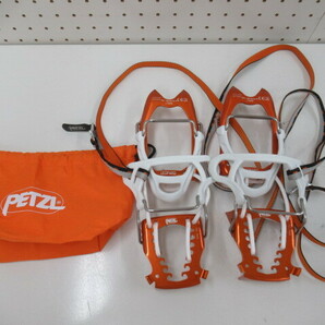 【美品】PETZL レオパード FL ペツル アイゼン クランポン 登山 登山用品 034491006の画像1