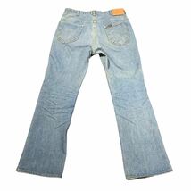 1970s リー ベルボトム フレア デニムパンツ スコービル ヒゲ ハチノス 1970年代 70s vintage ビンテージ ヴィンテージ 101 101z_画像2