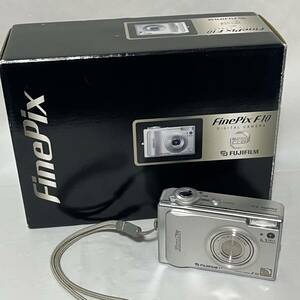 FUJIFILM FinePix F10　フジフィルム　ファインピクス　コンパクトデジタルカメラ　コンデジ　付属品　中古動作品