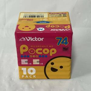 未開封　Victor ビクター pocop MDカセット 74分　　10pack 