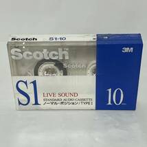 未開封　Scotch S1 LIVE SOUND スコッチ　カセットテープ ノーマルポジション10_画像1