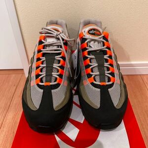 NIKE AIR MAX 95 OG STRING / AT2865-200 / TOTAL ORANGE /ナイキ エアマックス スニーカー サイズ：27.0cm 9 未使用品