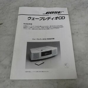 ☆ BOSE ボーズ AWRC0G Wave Radio CD ウェーブミュージックシステム ☆ジャンク☆の画像10