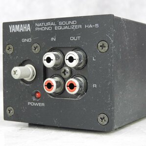 ☆ YAMAHA ヤマハ HA-5 フォノイコライザー ☆現状品☆の画像3