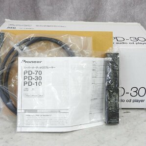 ☆ Pioneer/パイオニア PD-30 SACDプレーヤー 2016年製 箱付き ☆ジャンク☆の画像9
