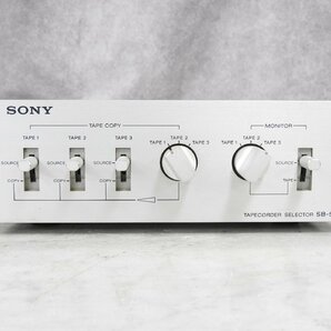 ☆ SONY ソニー SB-500 テープデッキセレクター ☆中古☆の画像2