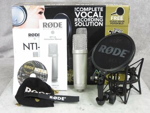 ☆ RODE Microphones ロードマイクロフォンズ NT1-A コンデンサーマイク NT1A 箱付き ☆現状品☆