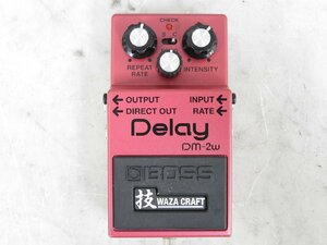 ☆ BOSS ボス Delay ディレイ 技WAZACRAFT Dm-2w 日本製 ☆中古☆