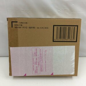 f300*80 【未使用品】 バンダイ ROBOT魂 ＜SIDE MS＞ MS-06F ザクII (砲手用) ver. A.N.I.M.E. ガンダム