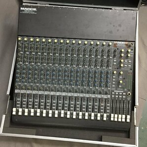 f146*160 【現状品】 MACKIE 1604-VLZ PRO マッキー アナログミキサー ハードケース付きの画像2