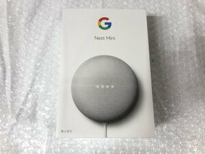 k161*80 【未開封品】 Google グーグル Nest Mini 第2世代 チョーク GA00638-JP スマートスピーカー