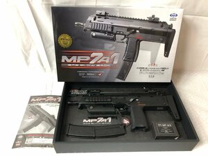 k105*80 【未使用品】 東京マルイ MP7A1 ブラック ガスブローバック マシンガン ガスガン b