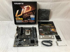 k155*80 【現状品】 未検品 GIGABYTE B660M D2H DDR4 マザーボード ジャンク