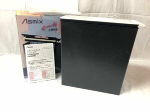 k157*80 【現状品】 動作確認済 アスカ asmix どこでもシュレッダー 卓上 A4 伸縮 裁断